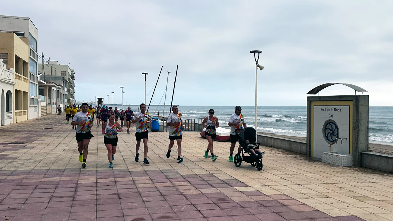 Corredors pel passeig marítim de Platges del Sud